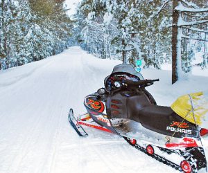 Adventure north snowmobile tours minocqua 17